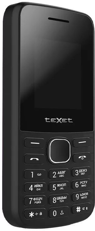 Кнопочный телефон TeXet TM-117 (черный) - фото 3 - id-p201259658