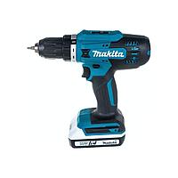 Дрель-шуруповерт Makita DF488DWE 18Вт аккум. патрон:быстрозажимной (кейс в комплекте)