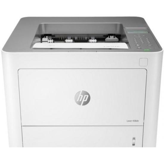 Принтер HP Laser 408dn Printer (A4, 1200dpi, 40ppm, 256Mb, 2 trays 50+250, duplex, USB/GigEth, PCL5, PCLXL, - фото 1 - id-p214268177