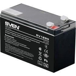 Батарея SVEN SV 1290 (12V 9Ah), напряжение 12В, емкость 9А*ч, макс. ток разряда 128А, макс. ток заряда 2.7А, - фото 1 - id-p212704002