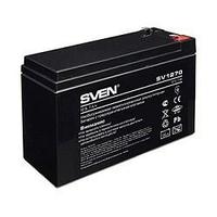 Батарея SVEN SV 1270 (12V 7Ah), напряжение 12В, емкость 7А*ч, макс. ток разряда 105А, макс. ток заряда 2.1А,