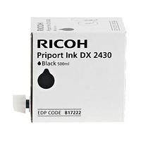 Чернила для дупликатора тип 2430 черные Ricoh. RICOH PRIPORT INK DX 2430 BLACK