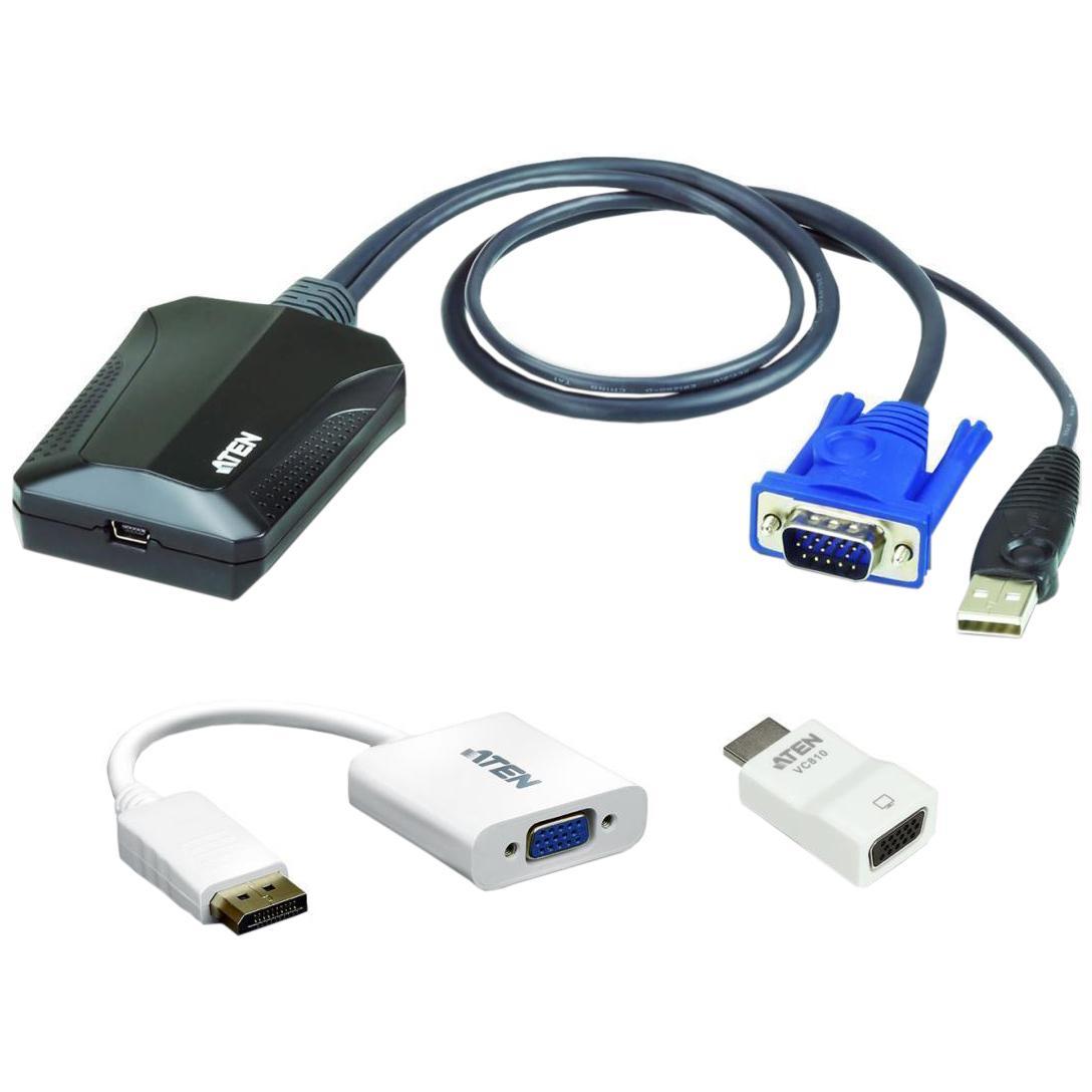 Консольный адаптер ATEN CV211CP для ноутбука Laptop USB Console Adapter - фото 1 - id-p219794897