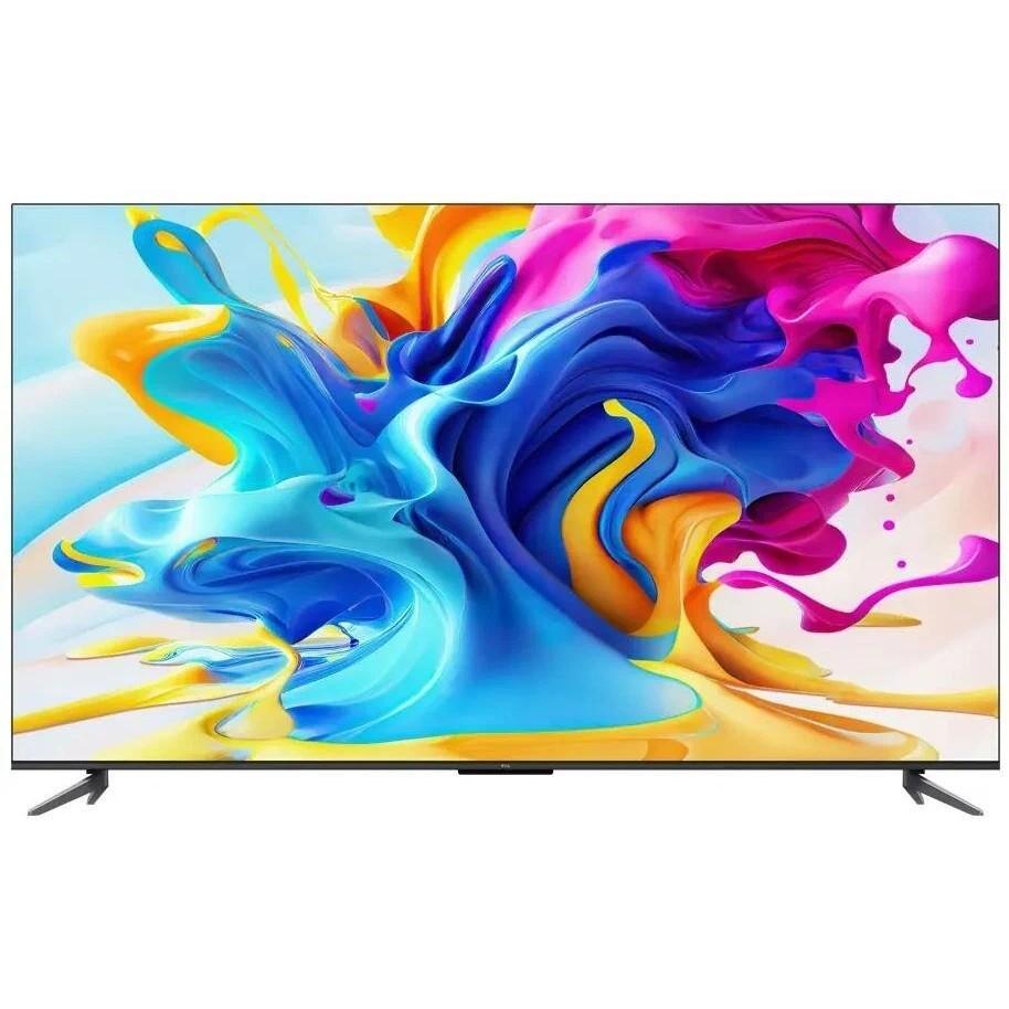 Телевизор QLED TCL 50" 50C647 черный 4K Ultra HD 60Hz DVB-T DVB-T2 DVB-C DVB-S DVB-S2 USB WiFi Smart TV (RUS) - фото 1 - id-p218190219