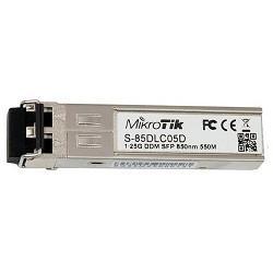 Трансивер MikroTik S-85DLC05D Модуль SFP 1.25G MM 550m 850nm (Duplex, LC, MM)