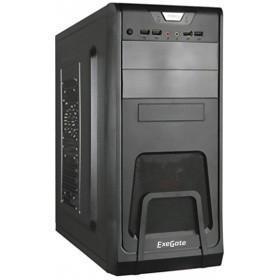 Корпус Miditower ExeGate CP-603-CP400 (ATX, БП CP400 с вент. 8см, 2*USB+2*USB3.0, аудио, черный) EX278391RUS, фото 2