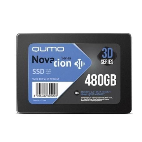 QUMO SSD 480GB QM Novation Q3DT-480GSCY {SATA3.0} - фото 1 - id-p220041845