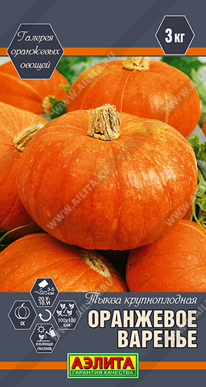 Тыква крупноплодная Оранжевое варенье 2 грамм - фото 1 - id-p220042002