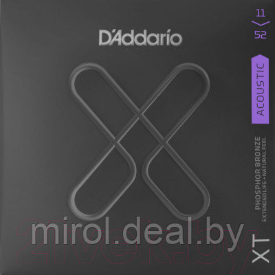 Струны для акустической гитары D'Addario XTAPB1152 - фото 1 - id-p220042488