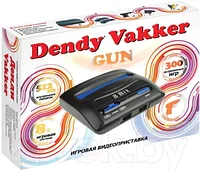 Игровая приставка Dendy Vakker 300 игр + световой пистолет