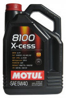 Моторное масло Motul 8100 X-cess 5W-40 4л