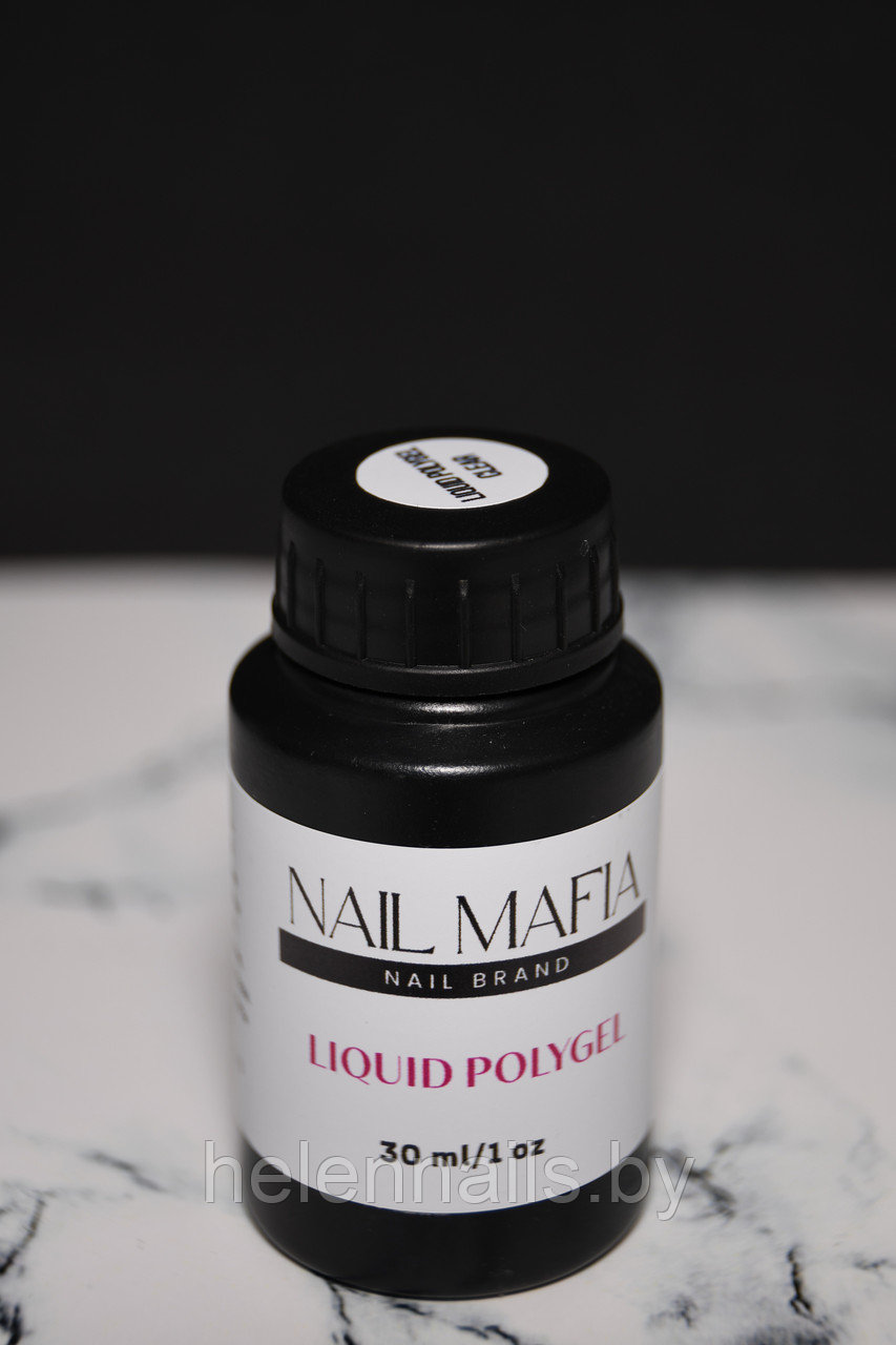 Полигель NAIL MAFIA Liquid Polygel Clear, 30 мл - фото 1 - id-p220045991