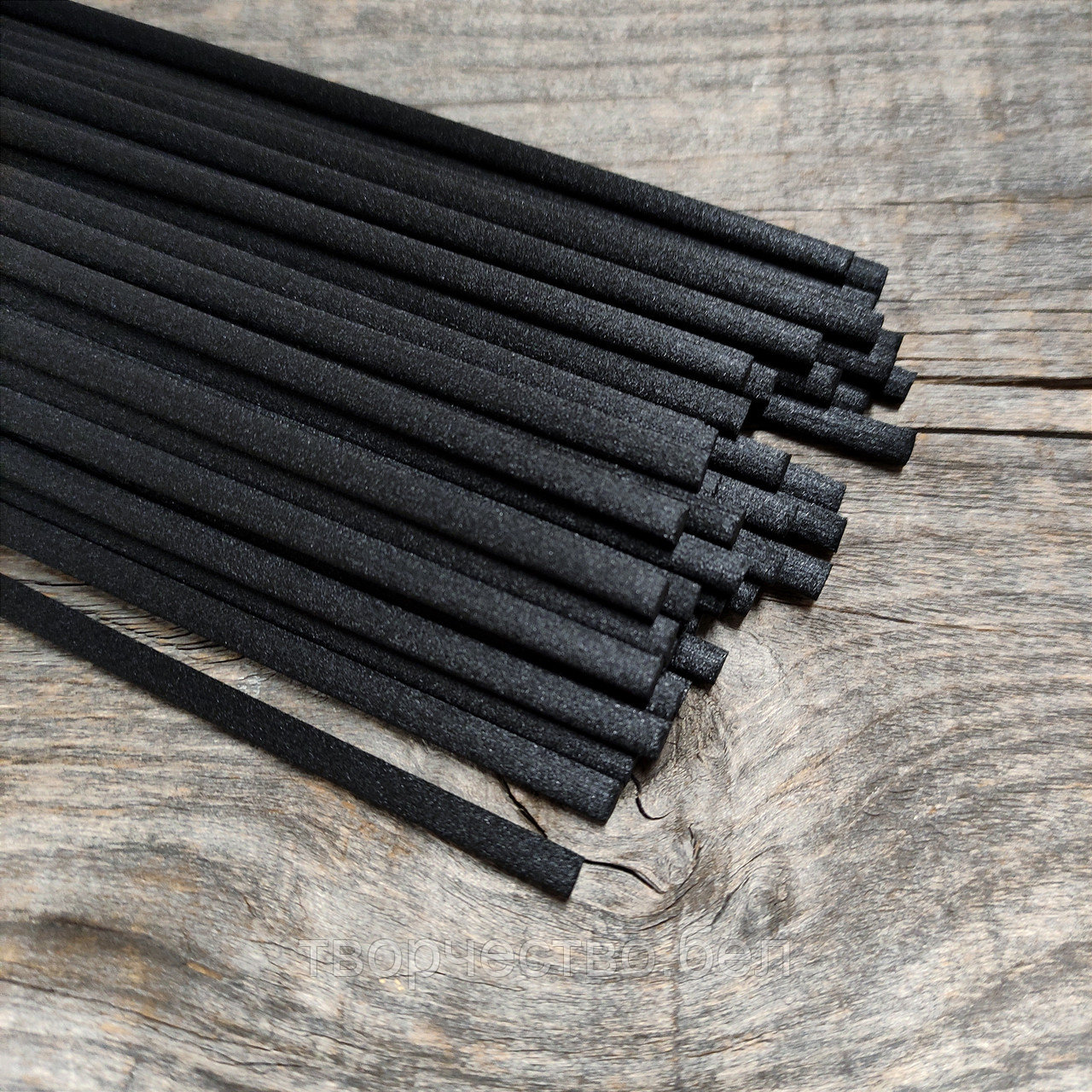 Фибровые палочки 5 мм/25 см черные для диффузора, 5 шт - фото 1 - id-p218222614