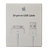 Оригинальный кабель Apple 30-pin - USB MA591ZM/C MA591G/C Белый, фото 3