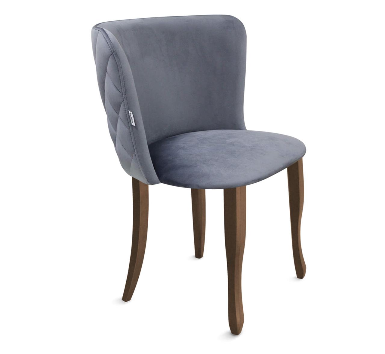 Cтул кухонный Sheffilton SHT-ST36-3/S122 (нейтральный серый/темный орех)