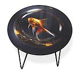 Стол журнальный Sheffilton SHT-CT27 (лунная ночь/черный муар), фото 2