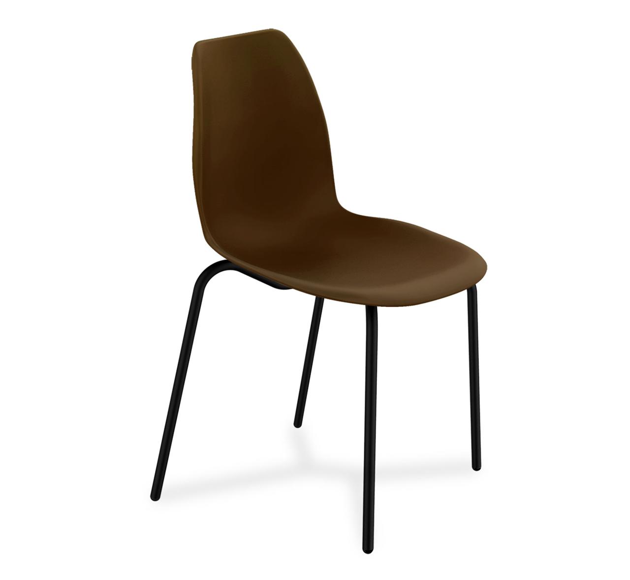 Стул кухонный Sheffilton SHT-ST29/S130 (коричневый/чёрный муар)