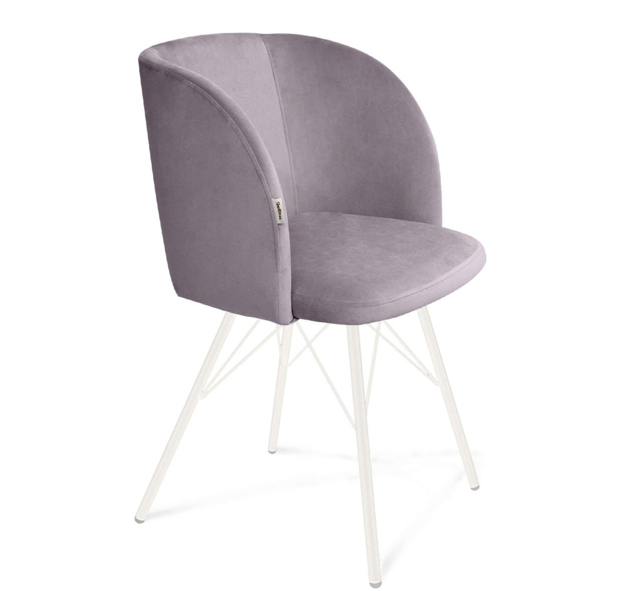 Стул кухонный Sheffilton SHT-ST33/S37 (сиреневая орхидея/белый)