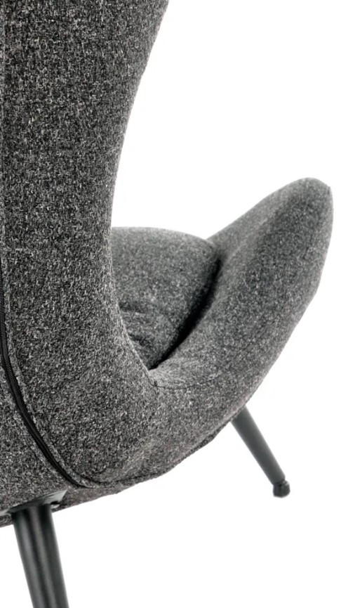 Кресло Halmar ATLANTIS (антрацит/черный) - фото 7 - id-p220048110