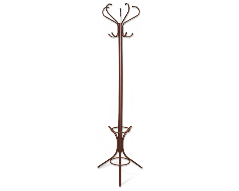 Вешалка Sheffilton SHT-642 (коричневый муар/черный)