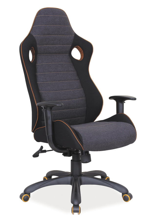 Кресло компьютерное Signal Q-229 (черный/серый) - фото 1 - id-p220049269