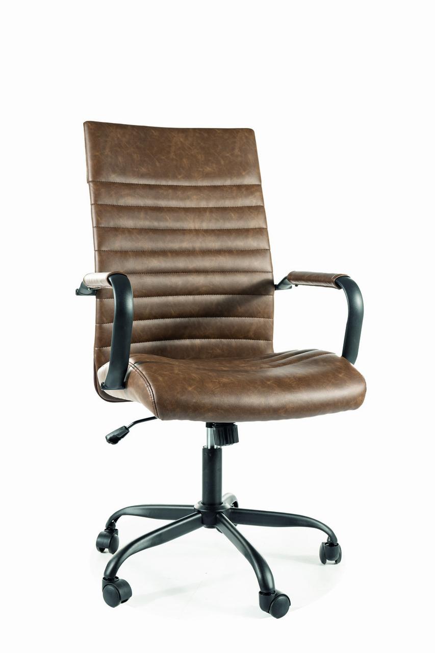 Кресло компьютерное SIGNAL Q-306 (коричневый) - фото 1 - id-p220049273
