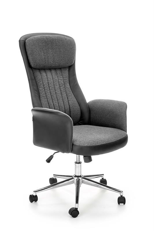 Кресло компьютерное Halmar ARGENTO (графит/черный)