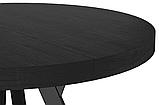 Стол обеденный Signal DOMINGO раскладной (черный мат/черный), фото 3