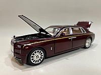 Металлическая машинка rolls-royce Роллс Ройс, свет, звук, двери открываются, инерционный механизм