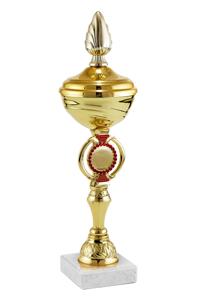 Кубок "Импульс" на мраморной подставке , высота 28 см, чаша 8 см арт.341-210-80 К - фото 1 - id-p220050752
