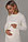 2-НМ 06210 Платье для беременных и кормящих молочный, фото 5