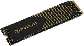 Твердотельный диск 500GB Transcend MTE240S, 3D TLC NAND, M.2 2280, NVME Gen4x4, Графеновый Радиатор