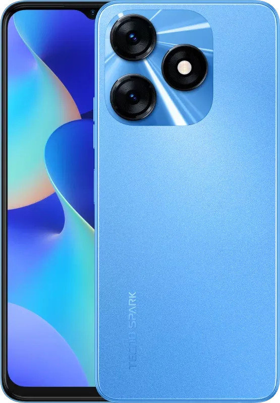 Смартфон Tecno Spark 10 4GB/128GB (синий) - фото 1 - id-p220051241