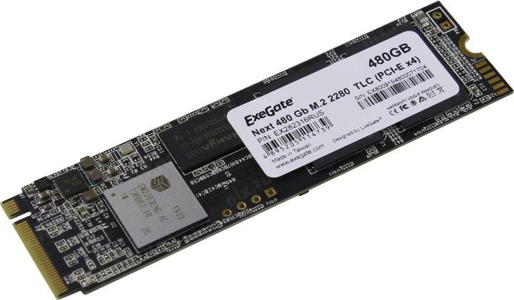 ExeGate SSD M.2 480GB Next Series EX282316RUS - фото 1 - id-p203917567