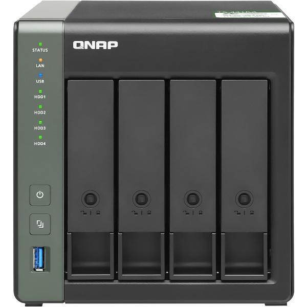 Сетевое хранилище без дисков QNAP. SMB QNAP TS-431KX-2G NAS 4 HDD trays. Alpine AL214, 4-core, 1.7GHz, 2 GB - фото 1 - id-p203917595