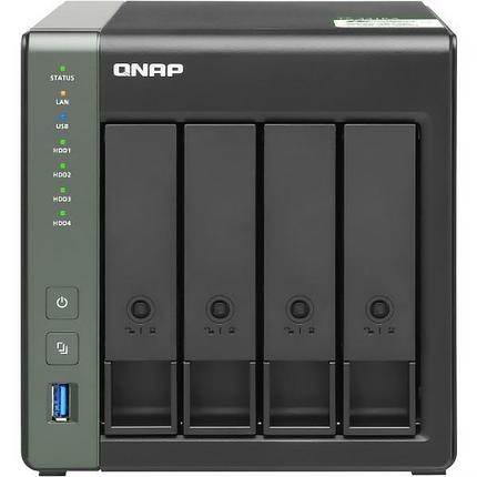 Сетевое хранилище без дисков QNAP. SMB QNAP TS-431KX-2G NAS 4 HDD trays. Alpine AL214, 4-core, 1.7GHz, 2 GB, фото 2