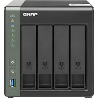 Сетевое хранилище без дисков QNAP. SMB QNAP TS-431X3-4G NAS 4 HDD trays. Alpine AL314, 4-core, 1.7GHz, 4 GB