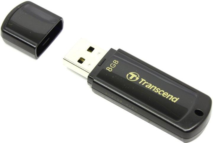 Накопитель Transcend TS8GJF350 JetFlash 350 USB2.0 Flash Drive 8Gb (RTL) - фото 1 - id-p204487611