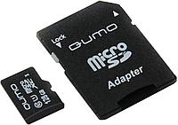 Карта памяти Qumo QM128GMICSDXC10U1 microSDXC 128Gb Class10 UHS-I U1 + microSD-- SD Adapter