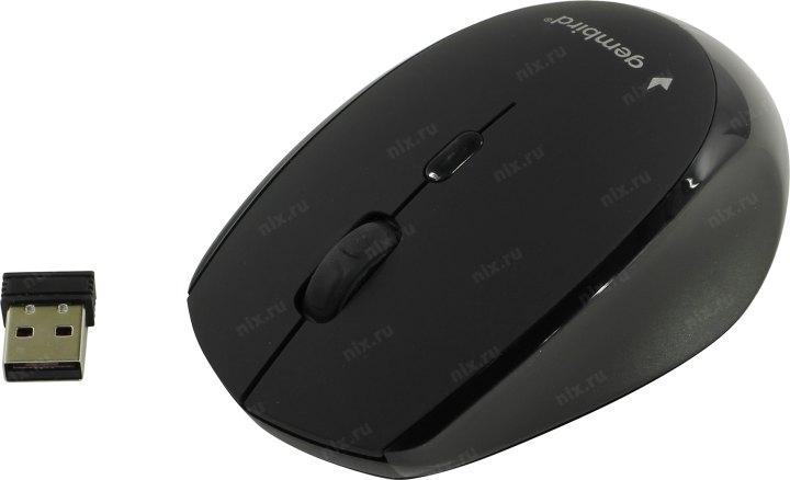 Манипулятор Gembird Wireless Optical Mouse MUSW-354 (RTL) USB 4btn+Roll - фото 1 - id-p212700467