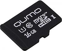 Карта памяти Qumo QM16GMICSDHC10U1NA microSDHC 16Gb Class10 UHS-I