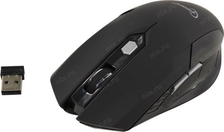 Манипулятор Gembird Wireless Optical Mouse MUSW-240 (RTL) USB 6btn+Roll - фото 1 - id-p204477640