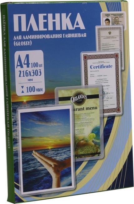 Пленка для ламинирования Office Kit 100 мик А4 100 шт. глянцевая 216х303 PLP10623 - фото 1 - id-p203912010