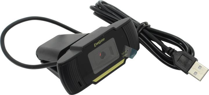 Видеокамера ExeGate GoldenEye C920 Full HD EX286182RUS (USB2.0 1920x1080 микрофон) - фото 1 - id-p212701981