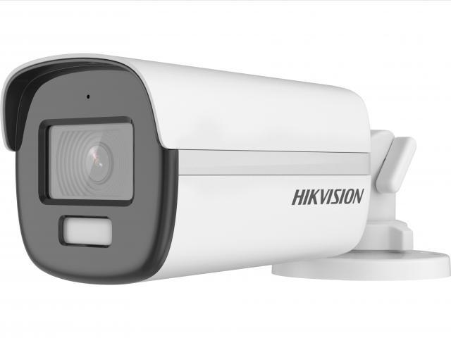 Камера видеонаблюдения Hikvision DS-2CE12DF3T-FS(2.8mm) 2.8-2.8мм HD-CVI HD-TVI цветная корп.:белый - фото 1 - id-p204153324