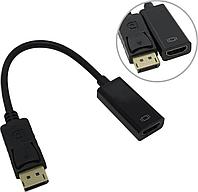 Exegate EX284921RUS Кабель-переходник DisplayPort-HDMI ExeGate EX-DPM-HDMIF-0.15 (20M/19F, 0,15м)