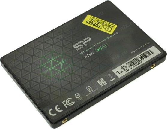 Накопитель SSD 1 Tb SATA 6Gb/s Silicon Power A56 SP001TBSS3A56A25 2.5" 3D TLC, фото 2