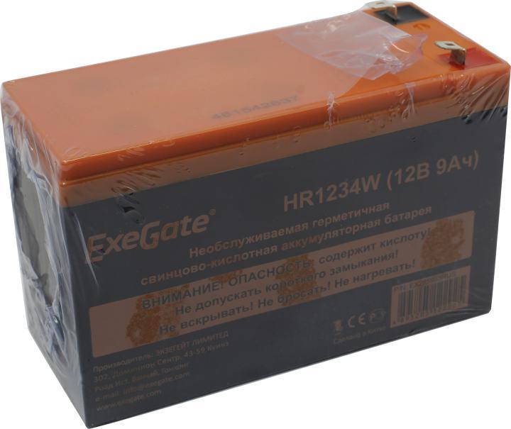 Exegate EX285953RUS Аккумуляторная батарея HR1234W (12V 9Ah, клеммы F2) - фото 1 - id-p212703609