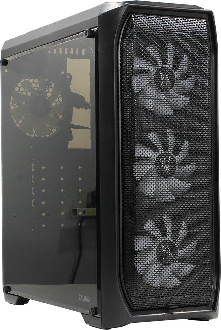 Корпус ZALMAN N5 MF (2xUSB + USB 3.0, 2xAudio, 4x120мм FAN, прозрачная стенка, ATX, без БП)