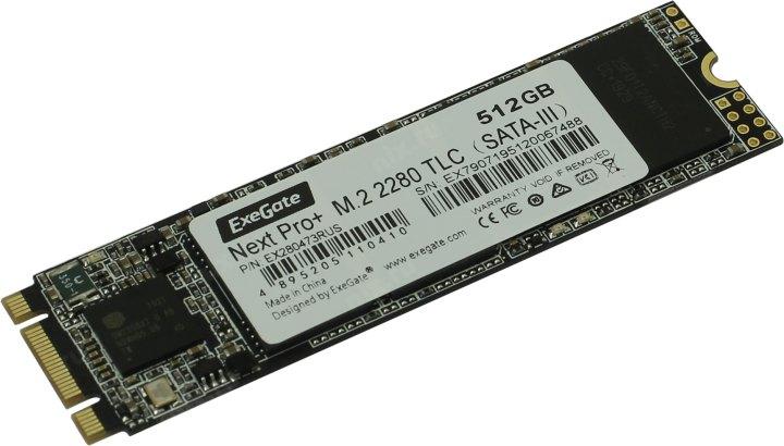 ExeGate SSD M.2 512GB Next Pro+ Series EX280473RUS - фото 1 - id-p203910686